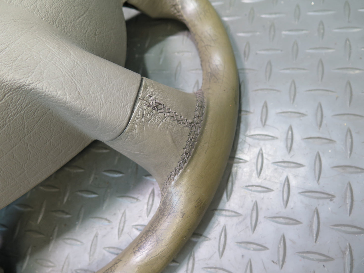 96-98 Mercedes R129 Sl-class Leather Steering Beige OEM