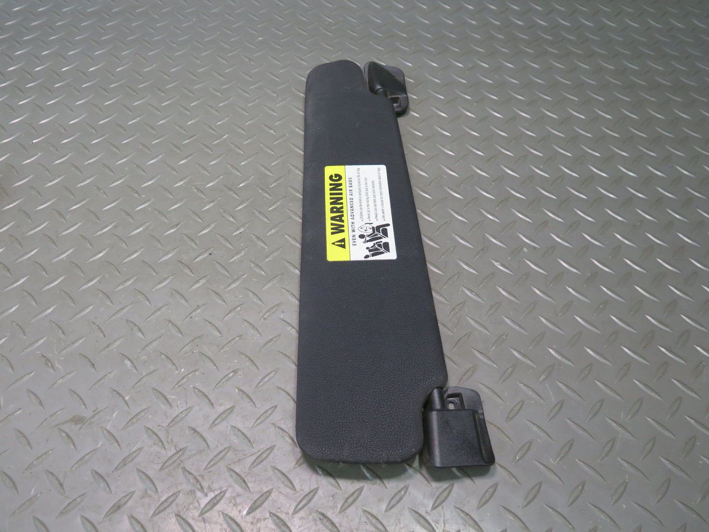 03-08 BMW E85 Z4 Convertible Set of 2 Front Left & Right Sun Visor Black OEM