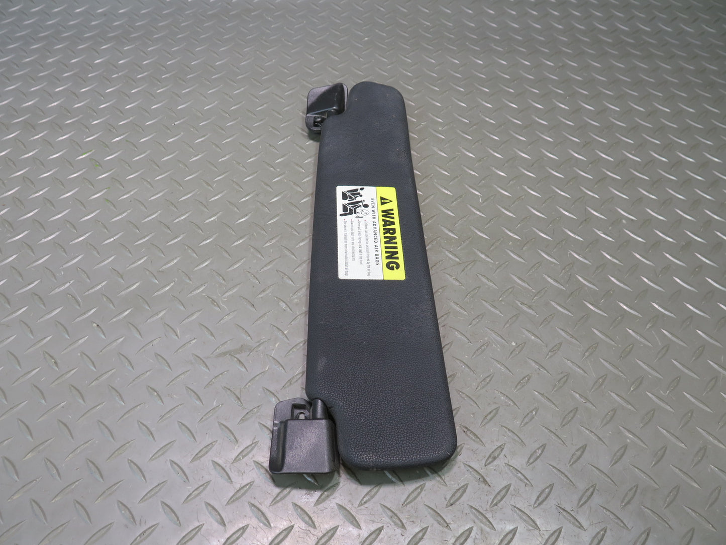 03-08 BMW E85 Z4 Convertible Set of 2 Front Left & Right Sun Visor Black OEM