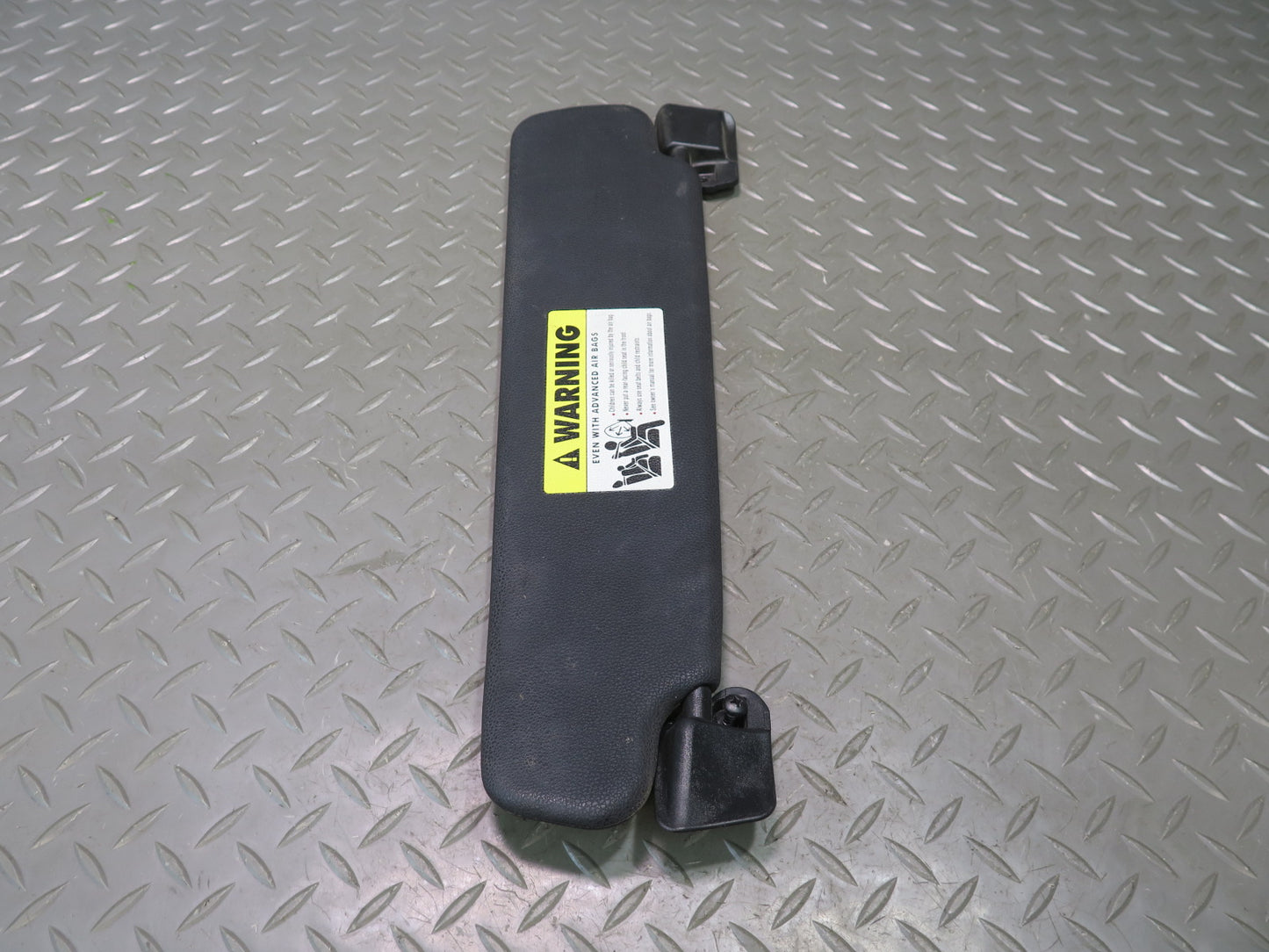 03-08 BMW E85 Z4 Convertible Set of 2 Front Left & Right Sun Visor Black OEM