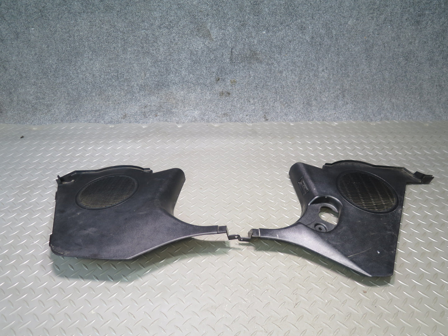 03-08 BMW E85 Z4 Set of 2 Front Left & Right Kick Trim Cover Panel OEM