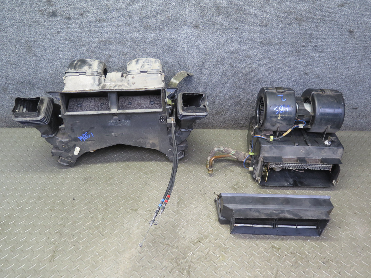83-89 BMW E24 633CSi 635CSi A/C Evaporator Heater Climate Box Set OEM
