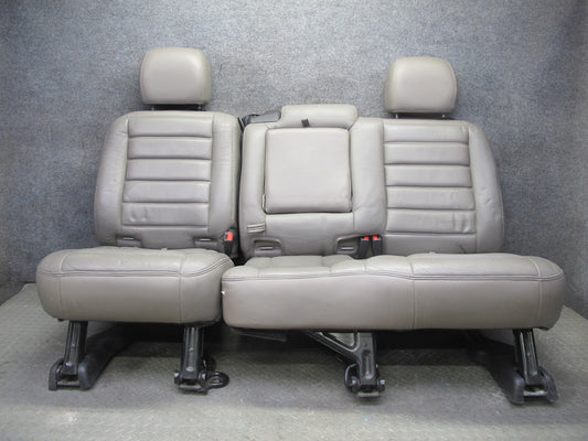 2005-2007 Hummer H2 Rear 2ND ROW Left & Right Side Leather Seat Set of 2
