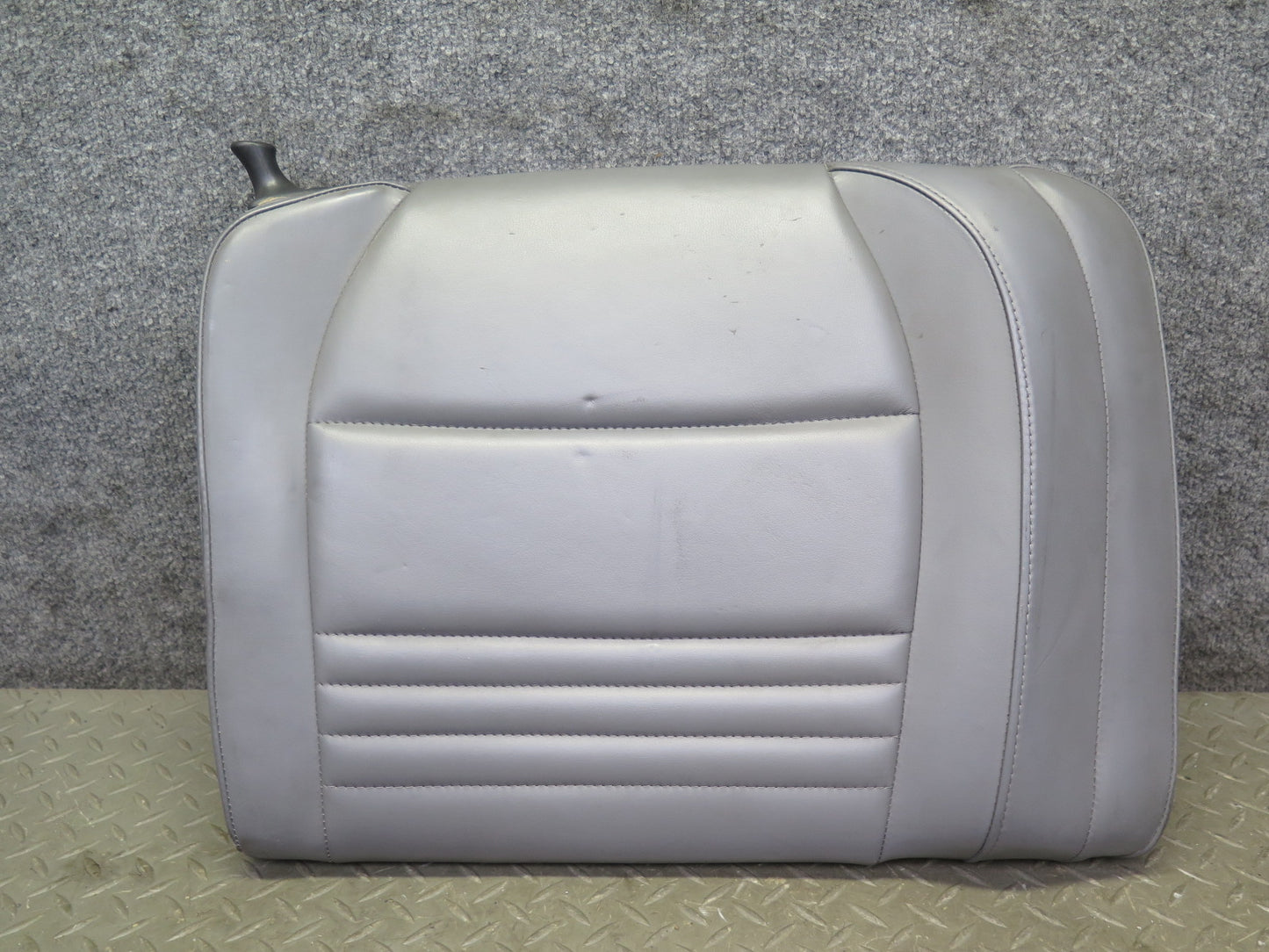 1999-2004 Porsche 911 996 Rear Right Seat Upper Backrest Leather Cushion Gray