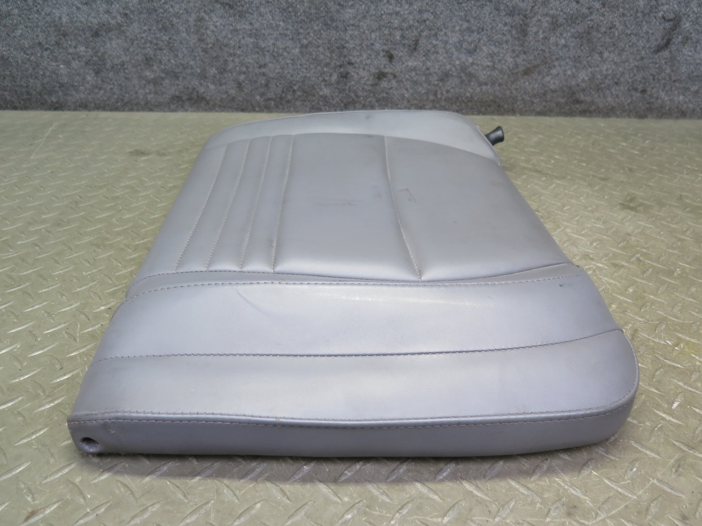 1999-2004 Porsche 911 996 Rear Right Seat Upper Backrest Leather Cushion Gray
