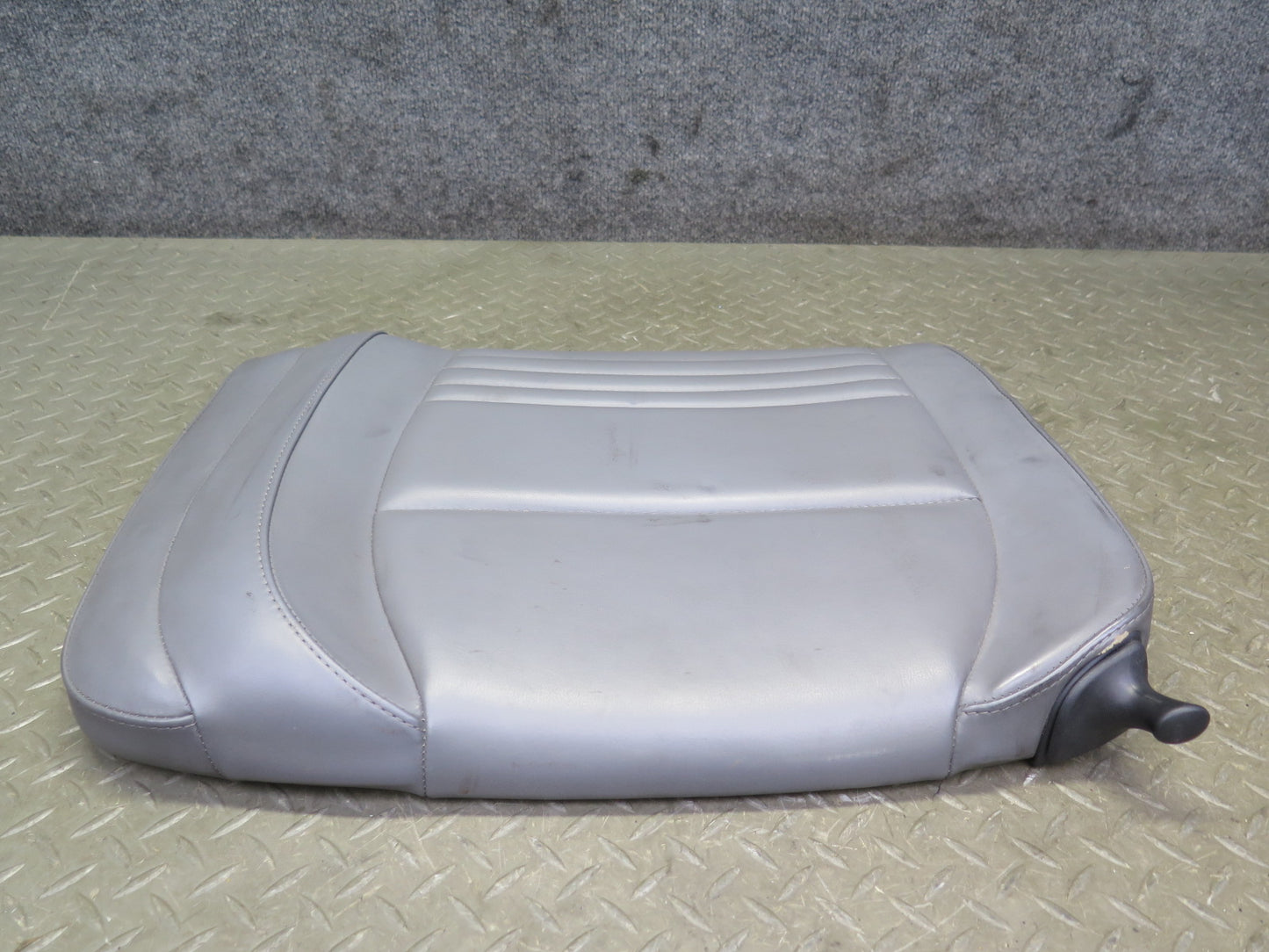 1999-2004 Porsche 911 996 Rear Right Seat Upper Backrest Leather Cushion Gray