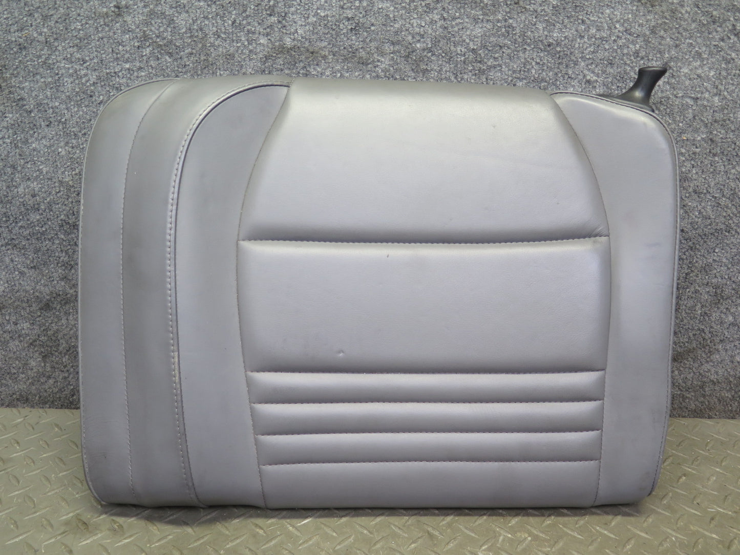 1999-2004 Porsche 911 996 Rear Left Seat Upper Backrest Leather Cushion Gray