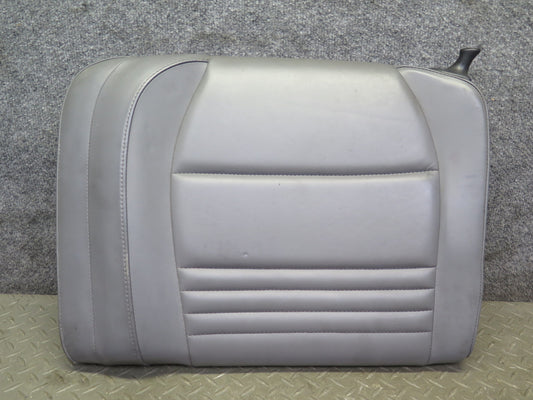1999-2004 Porsche 911 996 Rear Left Seat Upper Backrest Leather Cushion Gray