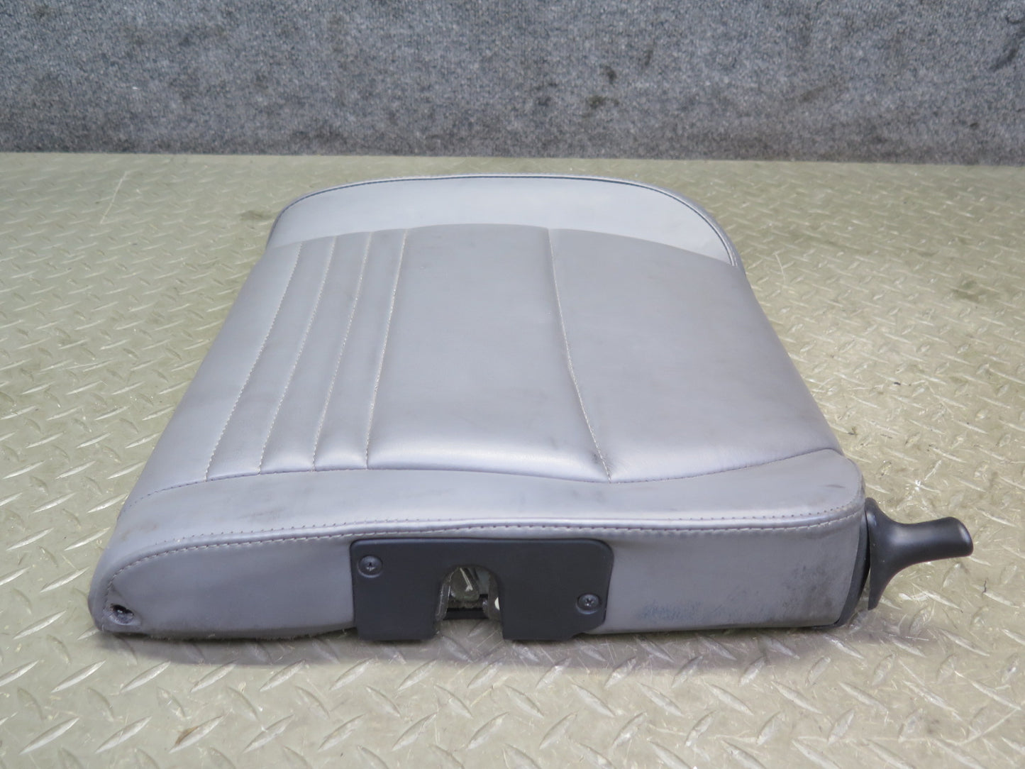 1999-2004 Porsche 911 996 Rear Left Seat Upper Backrest Leather Cushion Gray