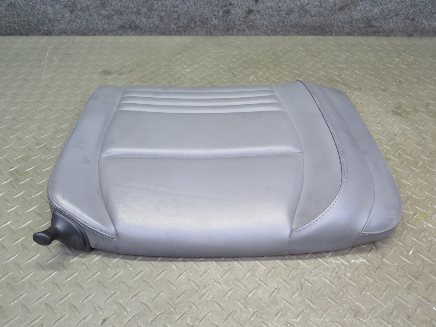1999-2004 Porsche 911 996 Rear Left Seat Upper Backrest Leather Cushion Gray