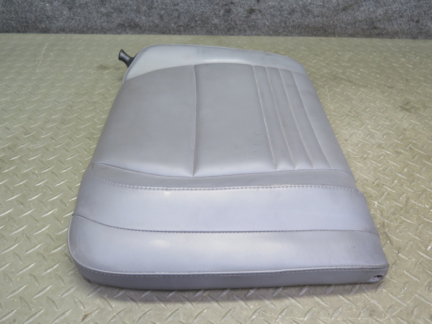 1999-2004 Porsche 911 996 Rear Left Seat Upper Backrest Leather Cushion Gray