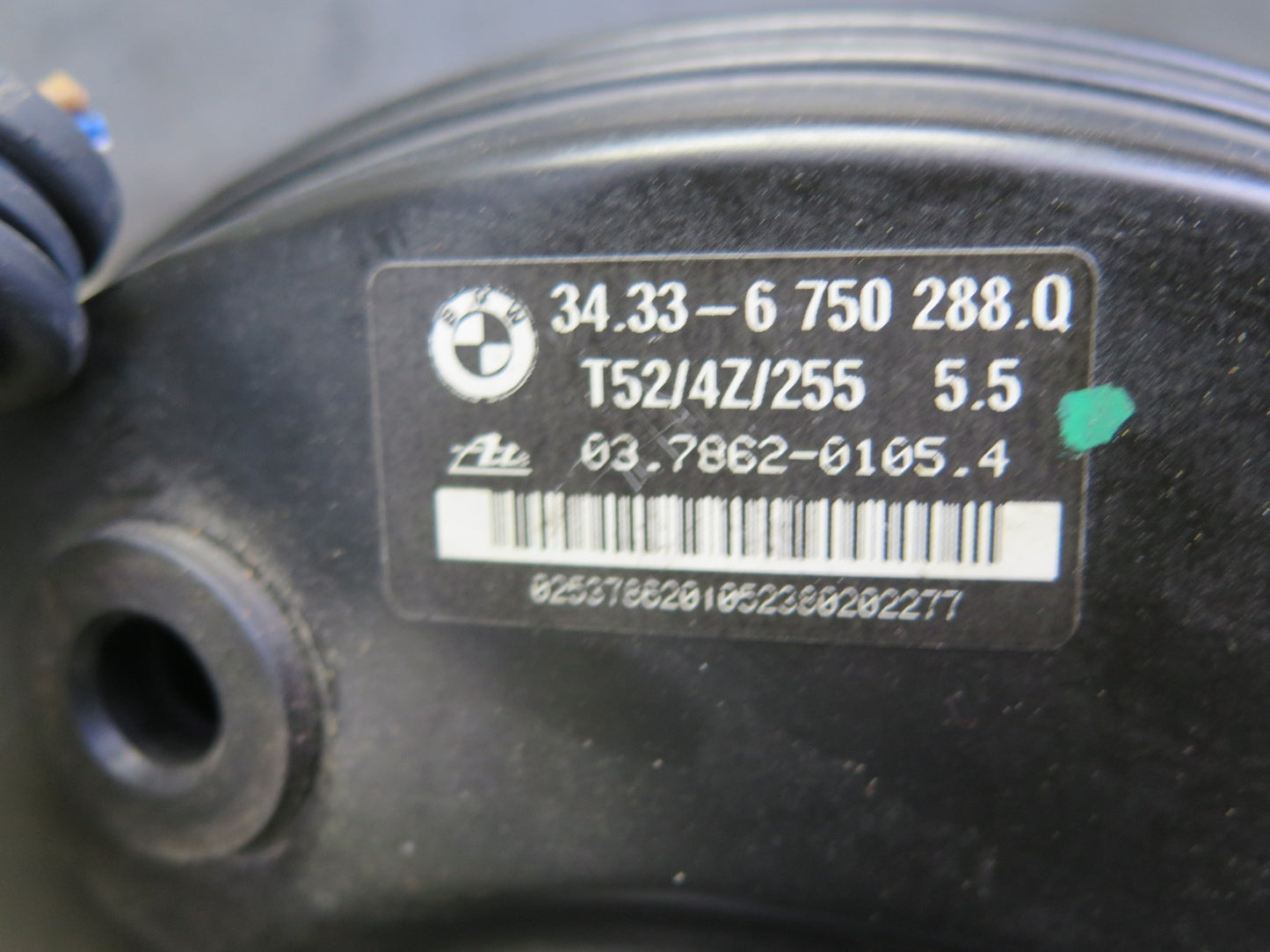 2001 BMW E46 330ci Brake Master Cylinder Booster Fluid Reservoir w DSC Pump OEM