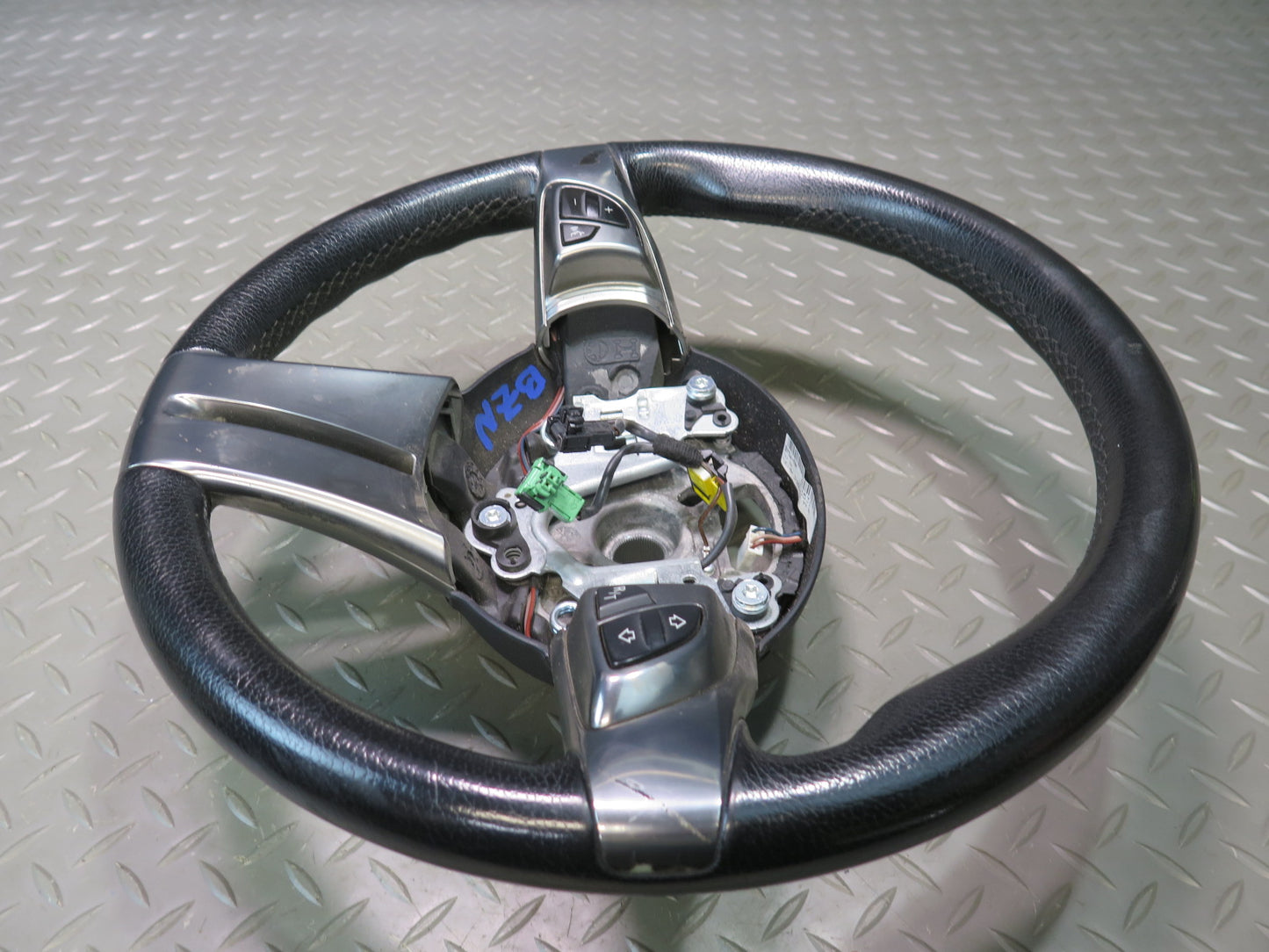 03-08 BMW E86 E85 Z4 Leather Sport Multifunction Steering Black 94K Miles OEM