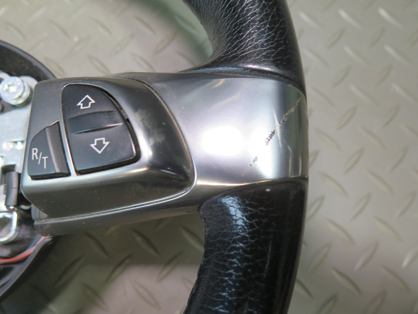 03-08 BMW E86 E85 Z4 Leather Sport Multifunction Steering Black 94K Miles OEM