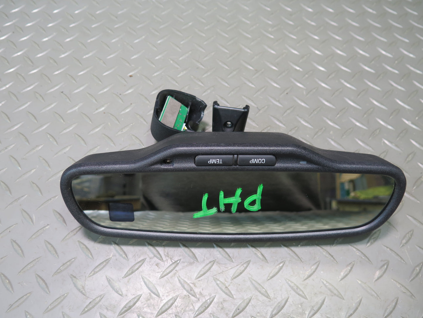 2003-2009 Hummer H2 Front Windshield Interior Auto Dim Rear View Mirror Black