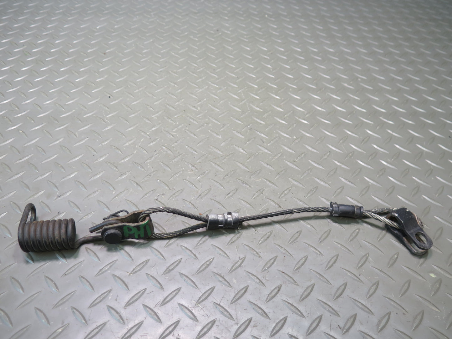 2003-2009 Hummer H2 Front Hood Bonnet Open Check Cable Spring Assembly