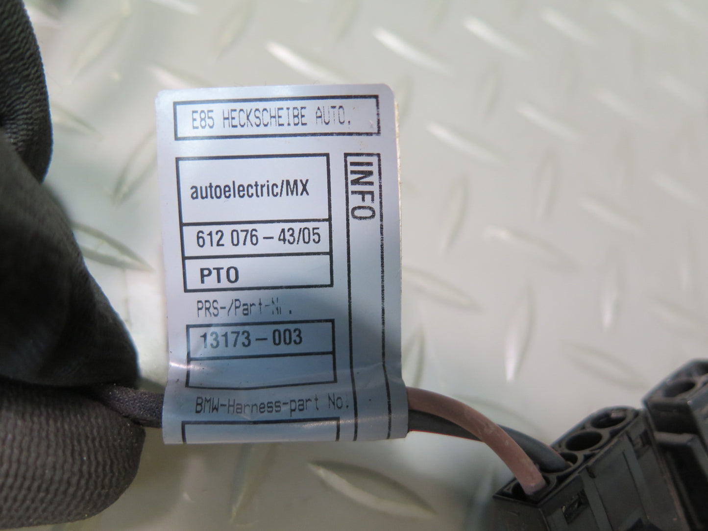 03-08 BMW E85 Z4 Convert TOP Roof Hydraulic Hose Line & Wiring Harness Set OEM
