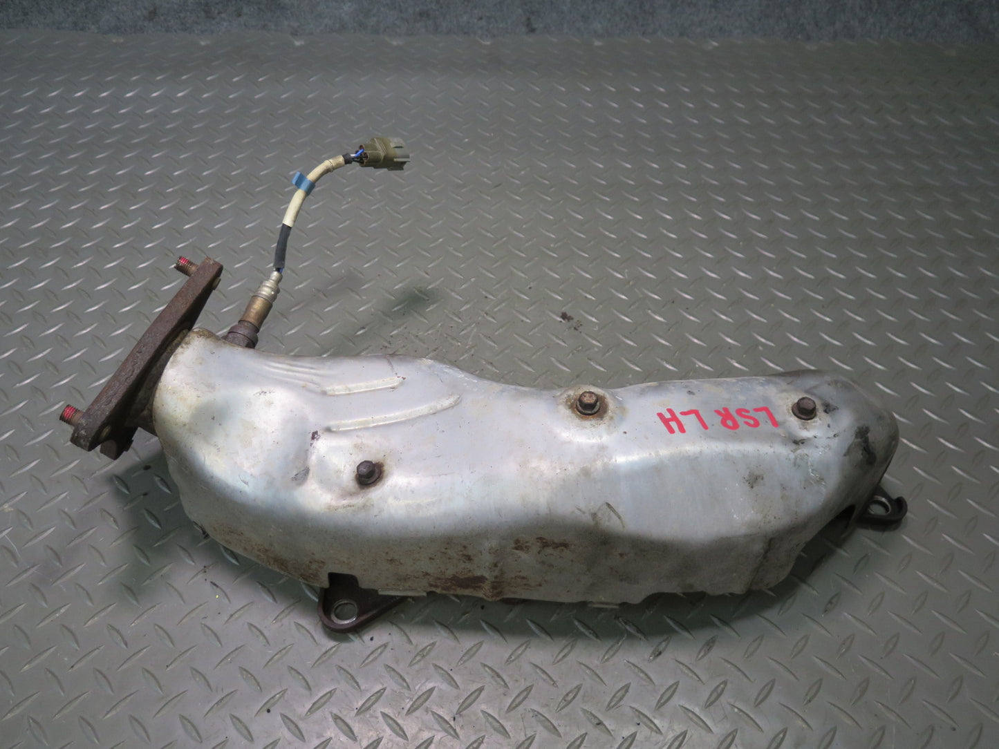 98-00 Lexus UCF20L LS400 1UZFE Left Exhaust Manifold w O2 Oxygen Sensor OEM