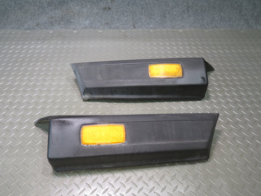 78-87 BMW E24 Set of 2 Front Bumper Left & Right Side Trim Cover Panel OEM