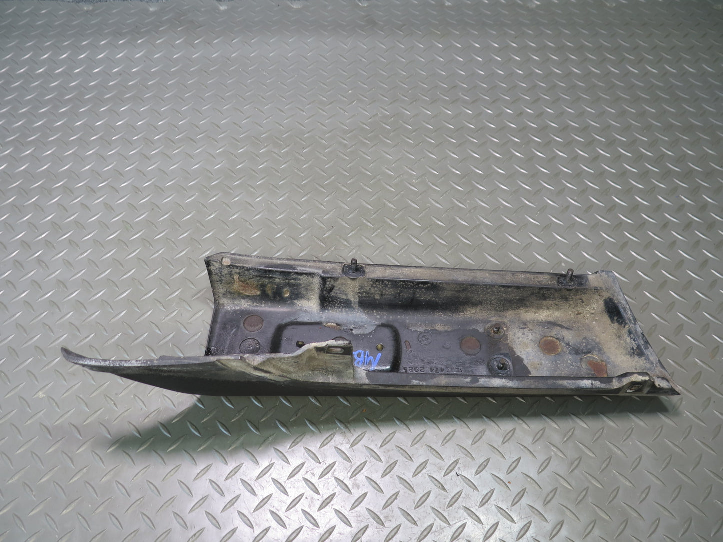 78-87 BMW E24 Set of 2 Front Bumper Left & Right Side Trim Cover Panel OEM