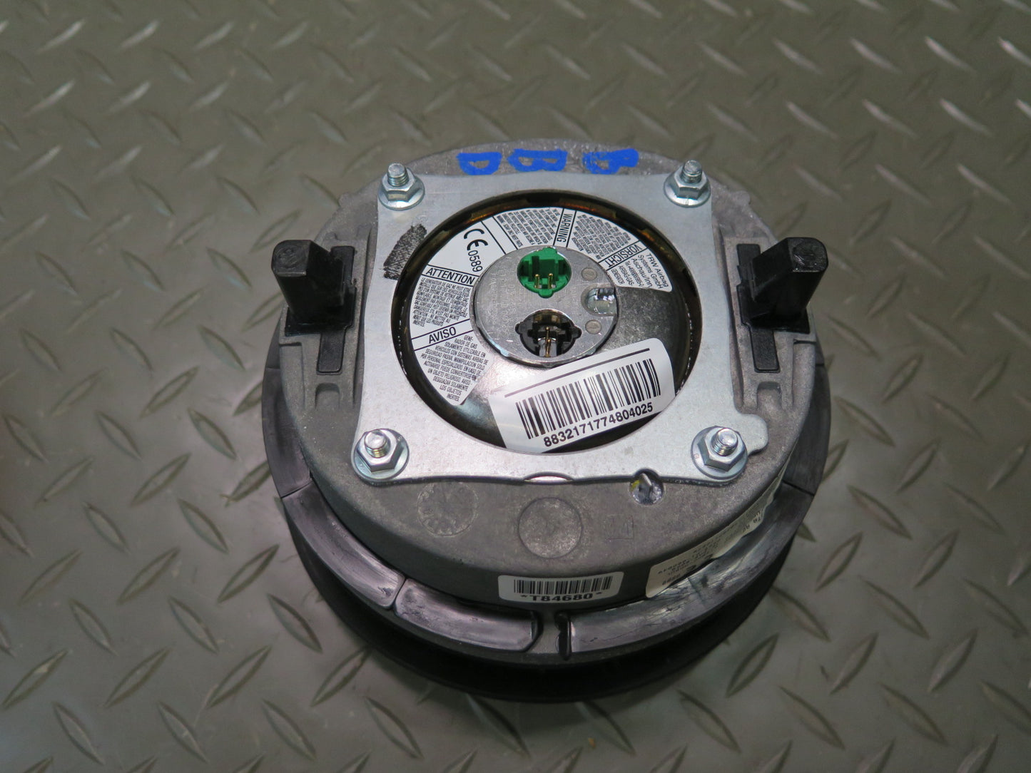 01-06 BMW E46 M3 FRONT LEFT DRIVER SIDE SPORT STEERING WHEEL SRS AIRBAG OEM