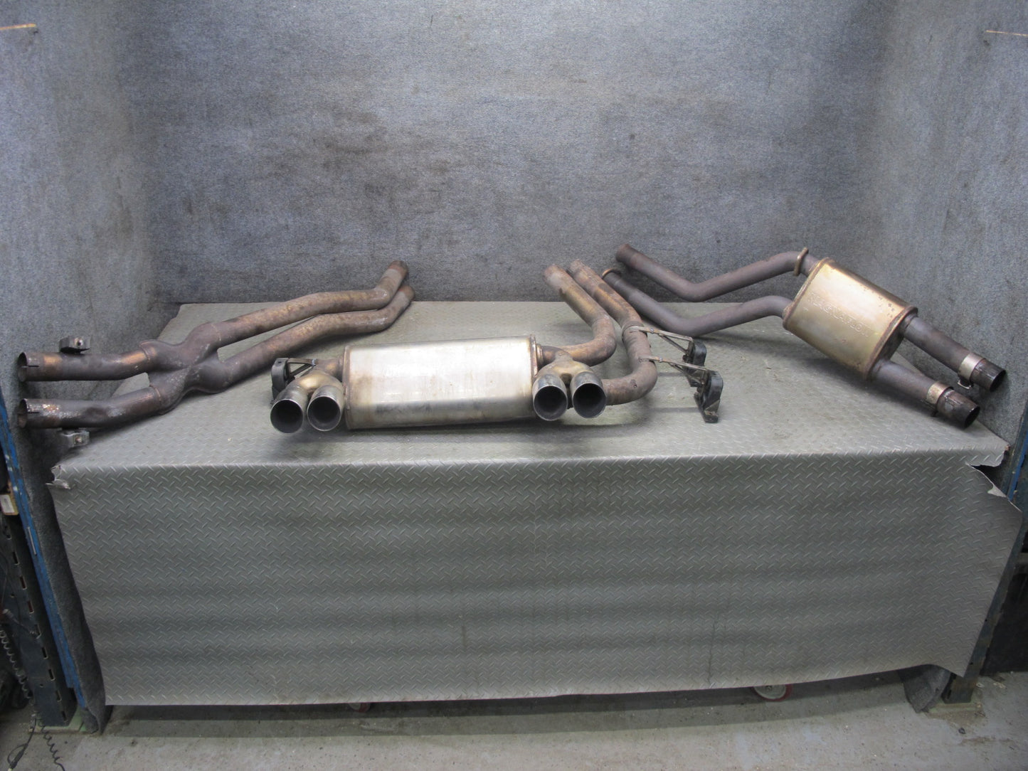 01-06 BMW E46 M3 S54 Magnaflow Sport Series Cat-back Exhaust System Pipe Set