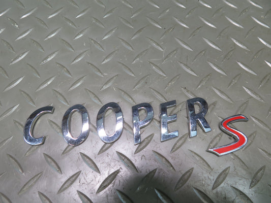11-15 Mini Cooper S R60 Countryman Rear Trunk Emblem Logo Badge Symbol OEM