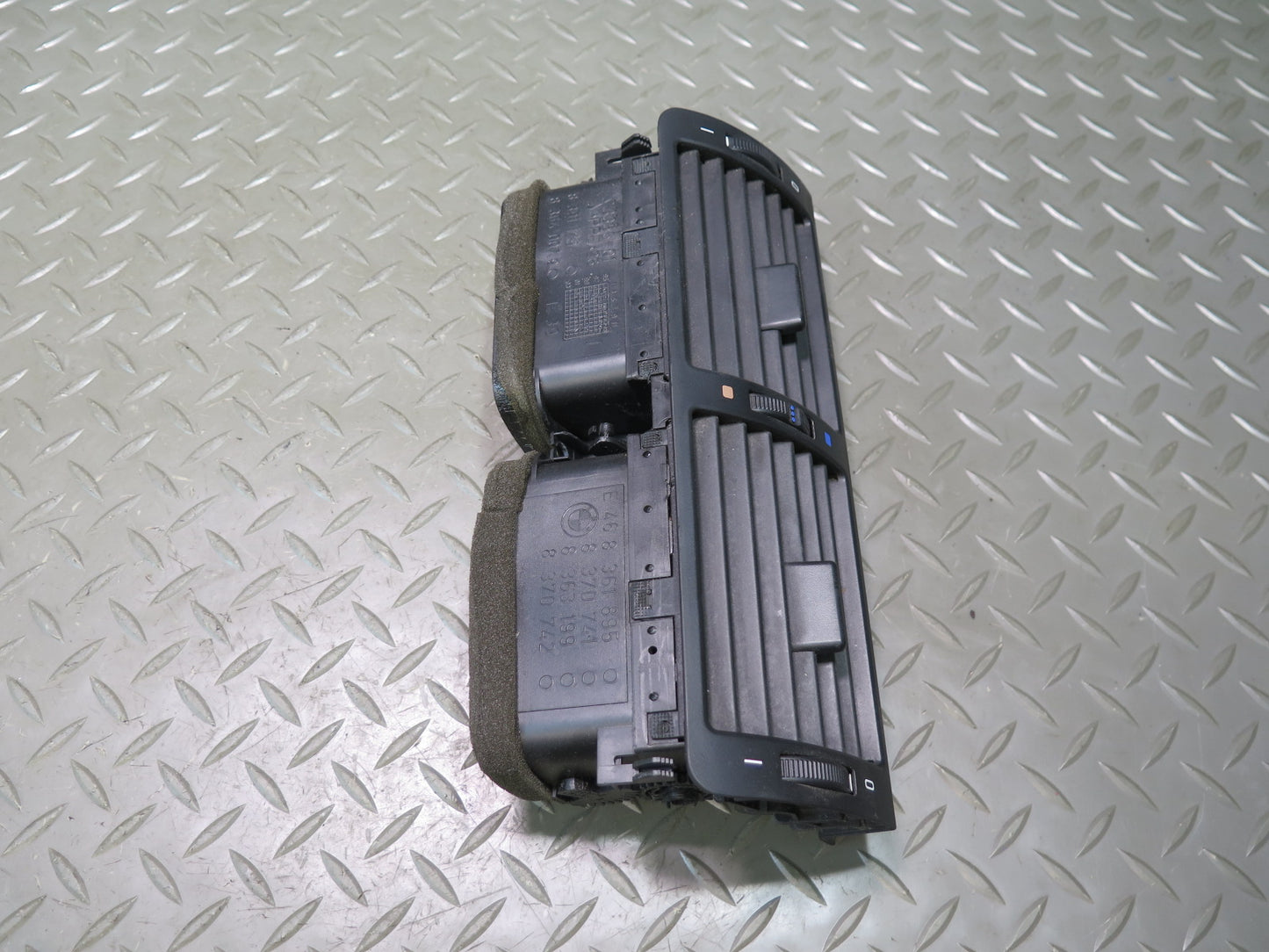 2001-2006 BMW E46 M3 3-SERIES Set of 3 Dash Front Left Center Right Air Vent