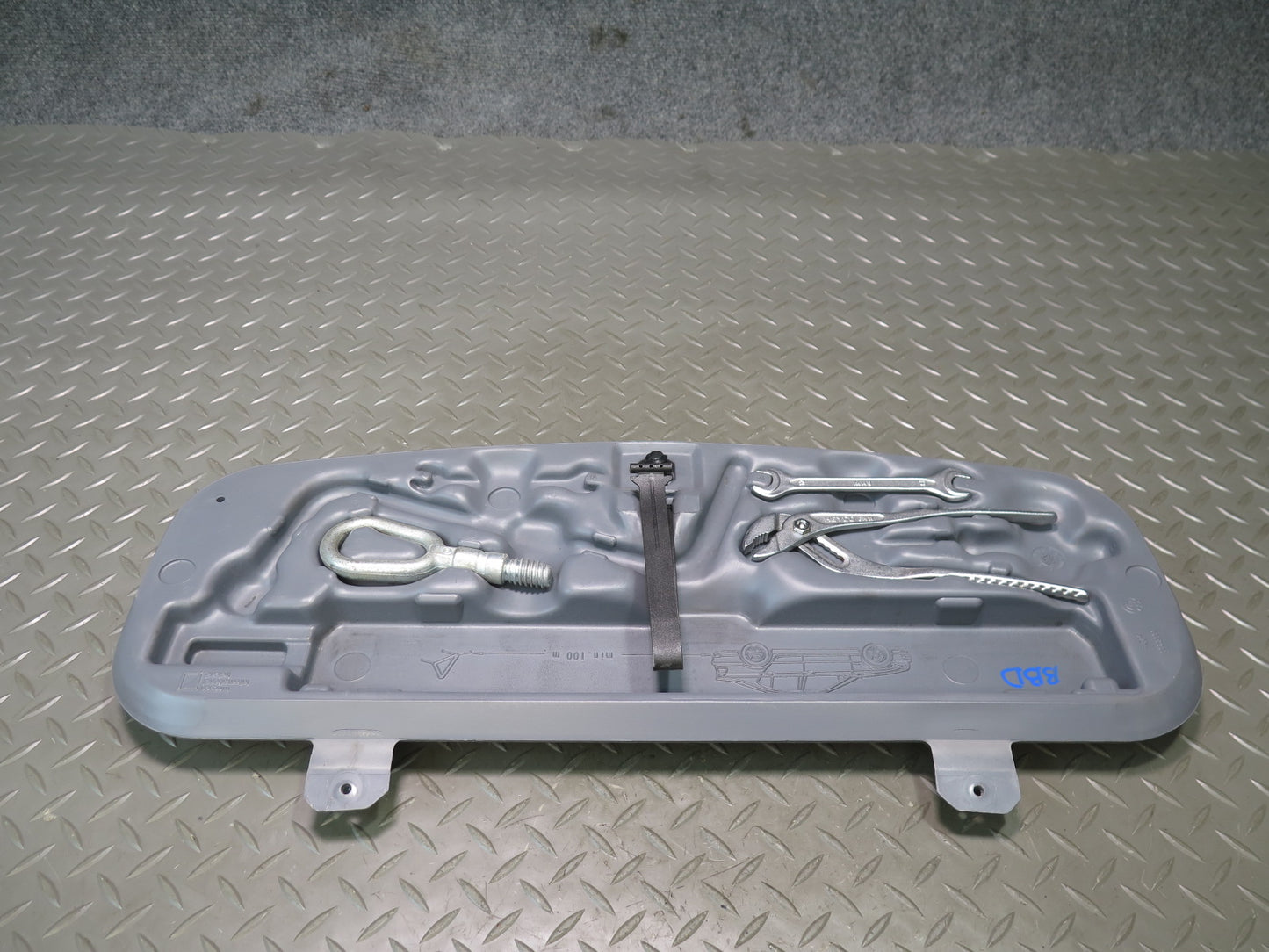2001-2006 BMW E46 M3 Convertible Spare Tire Lift Jack Wrench Tool KIT w Case OEM