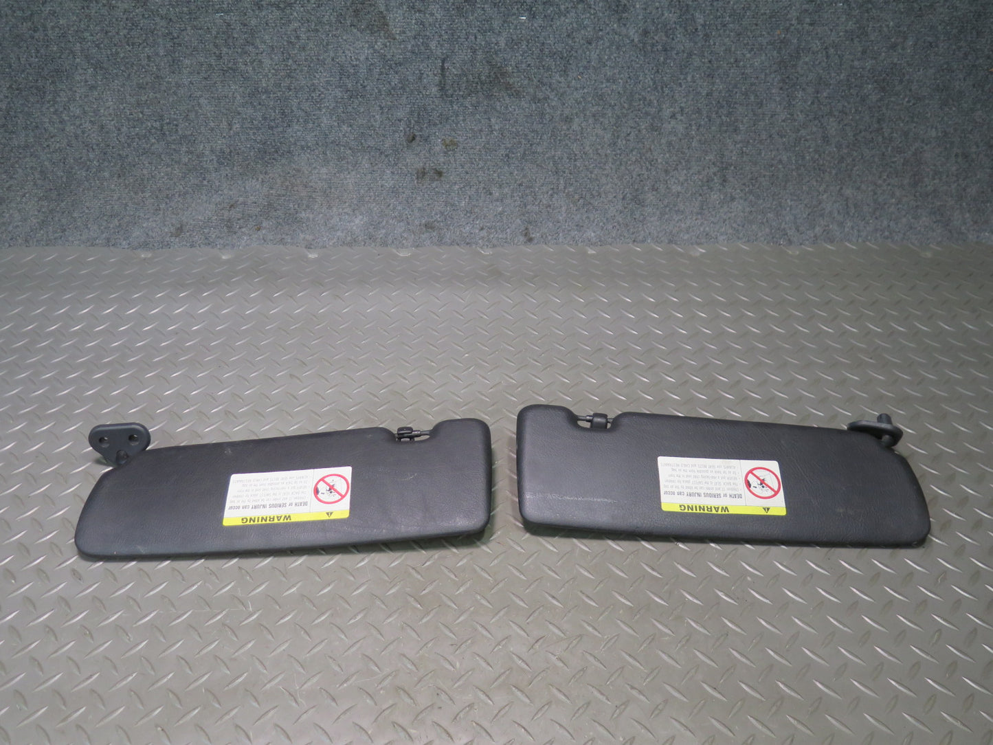 2001-2006 BMW E46 M3 3-SERIES Convertible Front Left & Right Sun Visor Set of 2