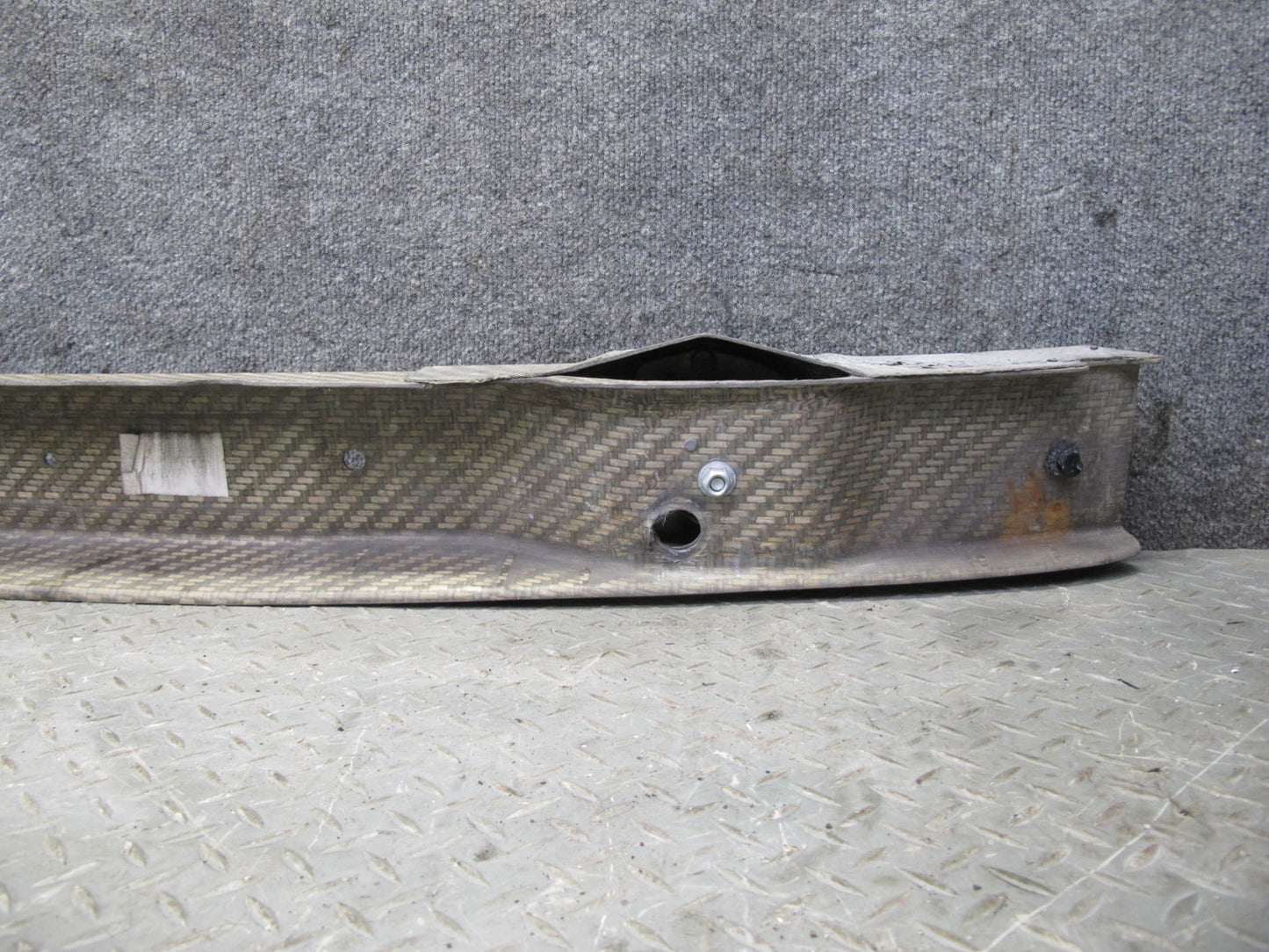 2001-2006 BMW E46 M3 Front Bumper Impact Reinforcement Carbon Fiber Bar