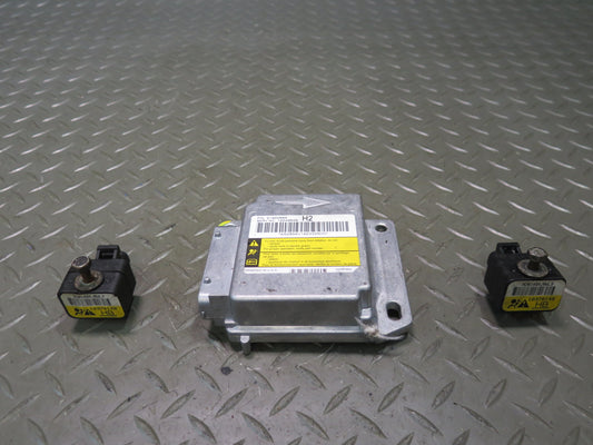 2005 HUMMER H2 SRS AIRBAG CONTROL MODULE UNIT W SENSORS SET OEM