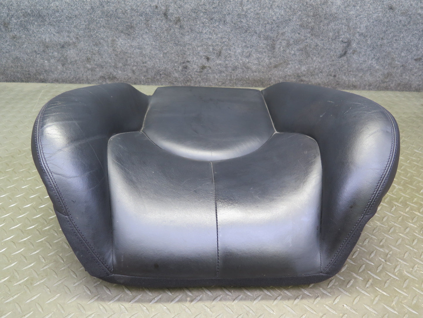 96-02 Mercedes R129 Front Right Seat Upper Backrest Leather Cushion OEM
