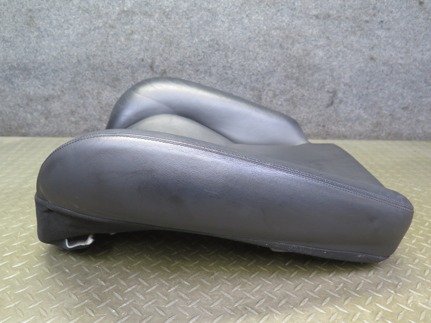96-02 Mercedes R129 Front Right Seat Upper Backrest Leather Cushion OEM