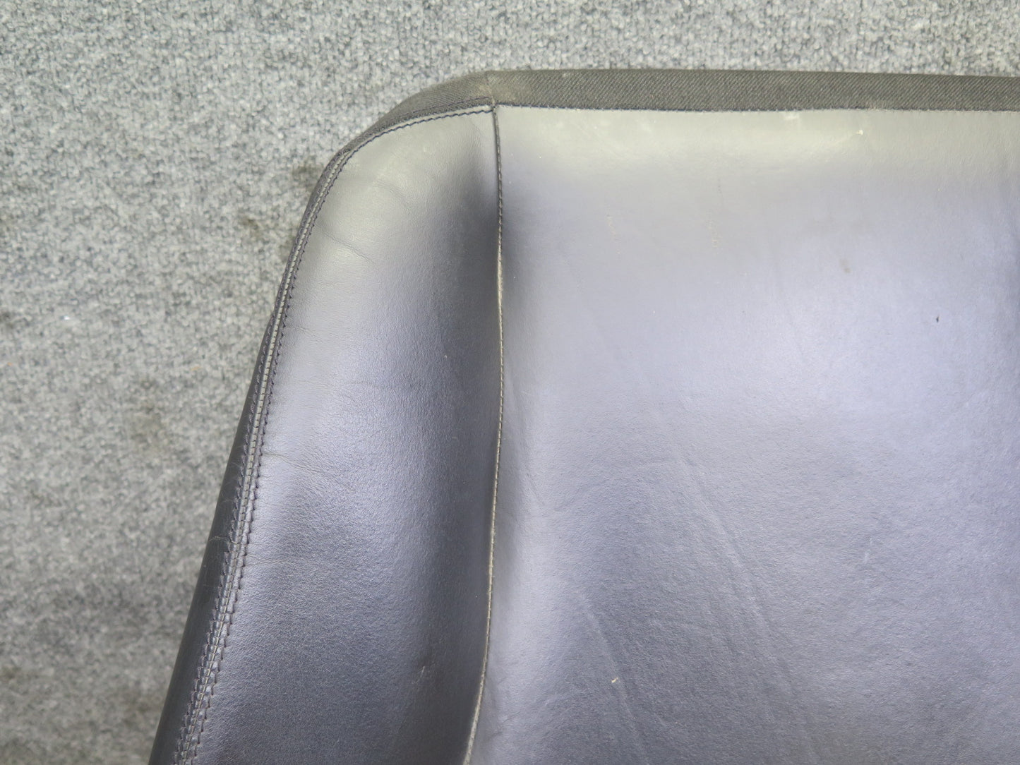 96-02 Mercedes R129 Front Right Seat Lower Leather Cushion OEM