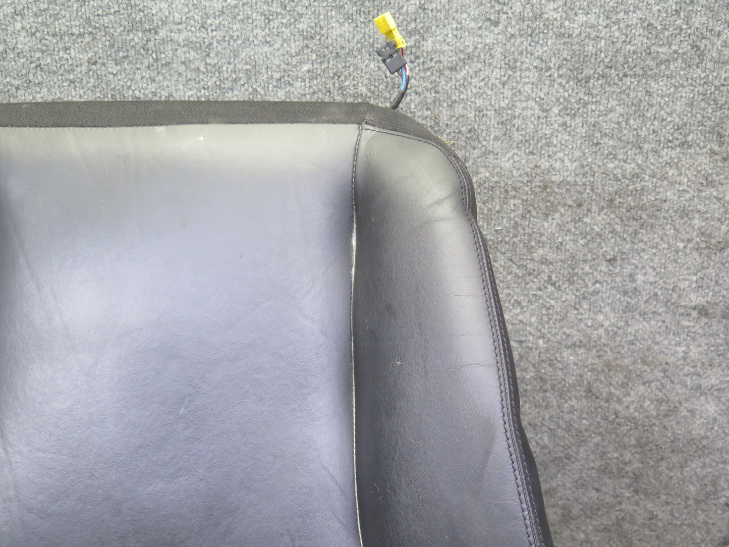 96-02 Mercedes R129 Front Right Seat Lower Leather Cushion OEM