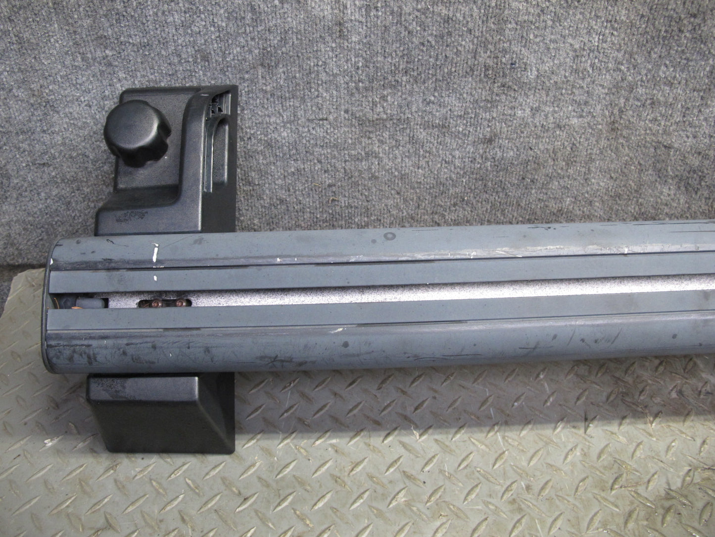 2003-2007 Hummer H2 Upper Roof Luggage Rack Rail Cross Cargo Bar Set