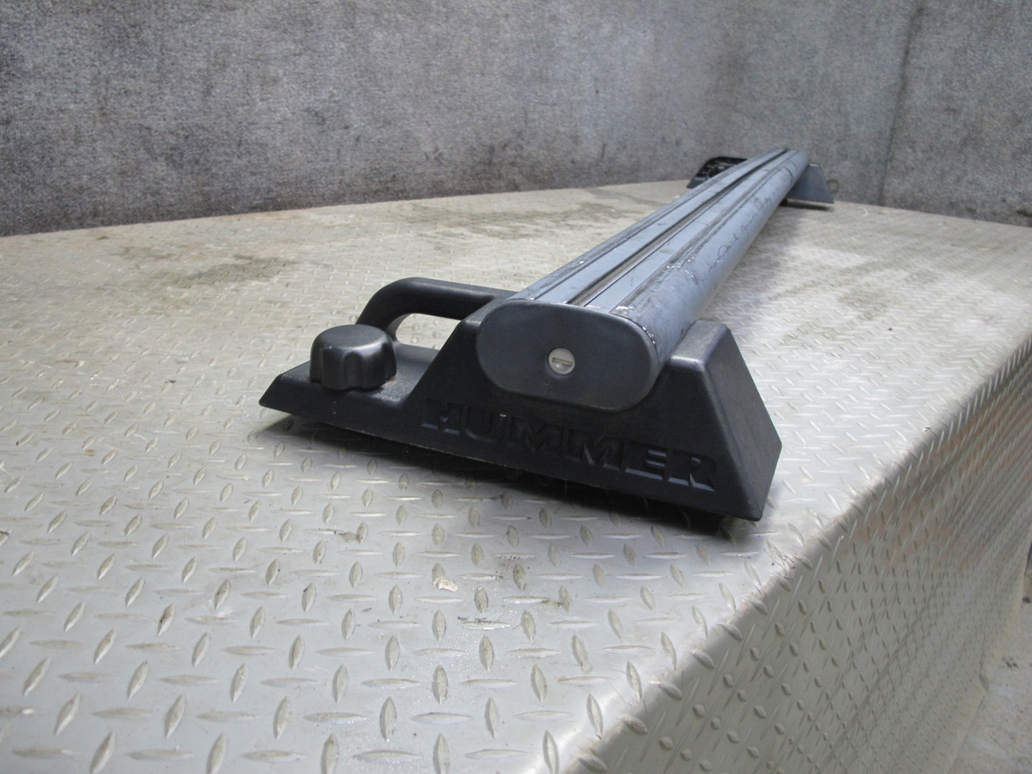 2003-2007 Hummer H2 Upper Roof Luggage Rack Rail Cross Cargo Bar Set