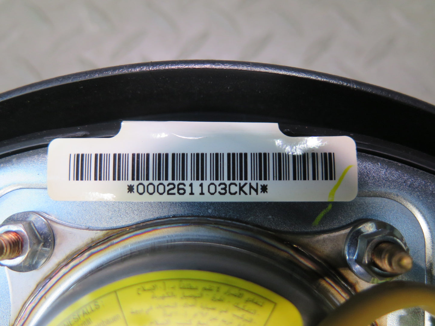 01-05 LEXUS IS300 FRONT LEFT DRIVER SIDE STEERING WHEEL SRS AIRBAG OEM