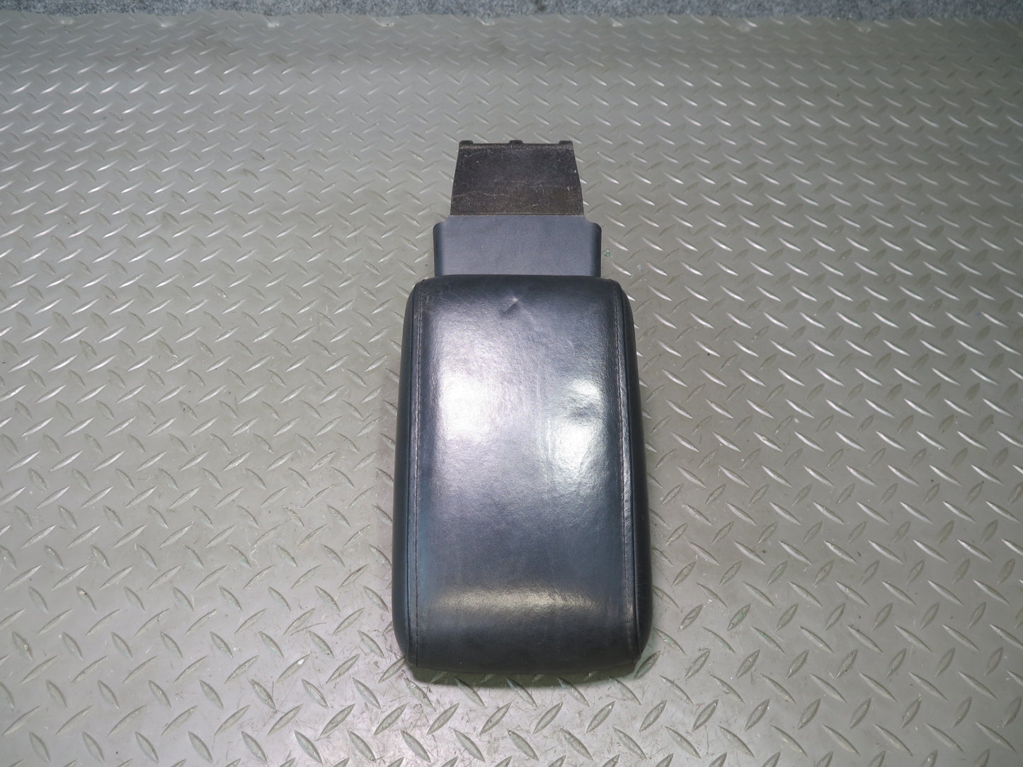 02-05 Lexus JSE10L IS300 Center Console Leather Armrest Black w Bracket OEM