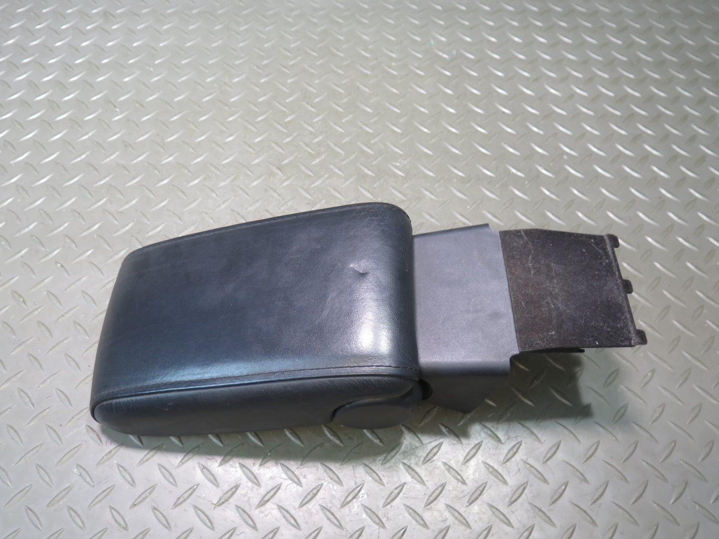 02-05 Lexus JSE10L IS300 Center Console Leather Armrest Black w Bracket OEM