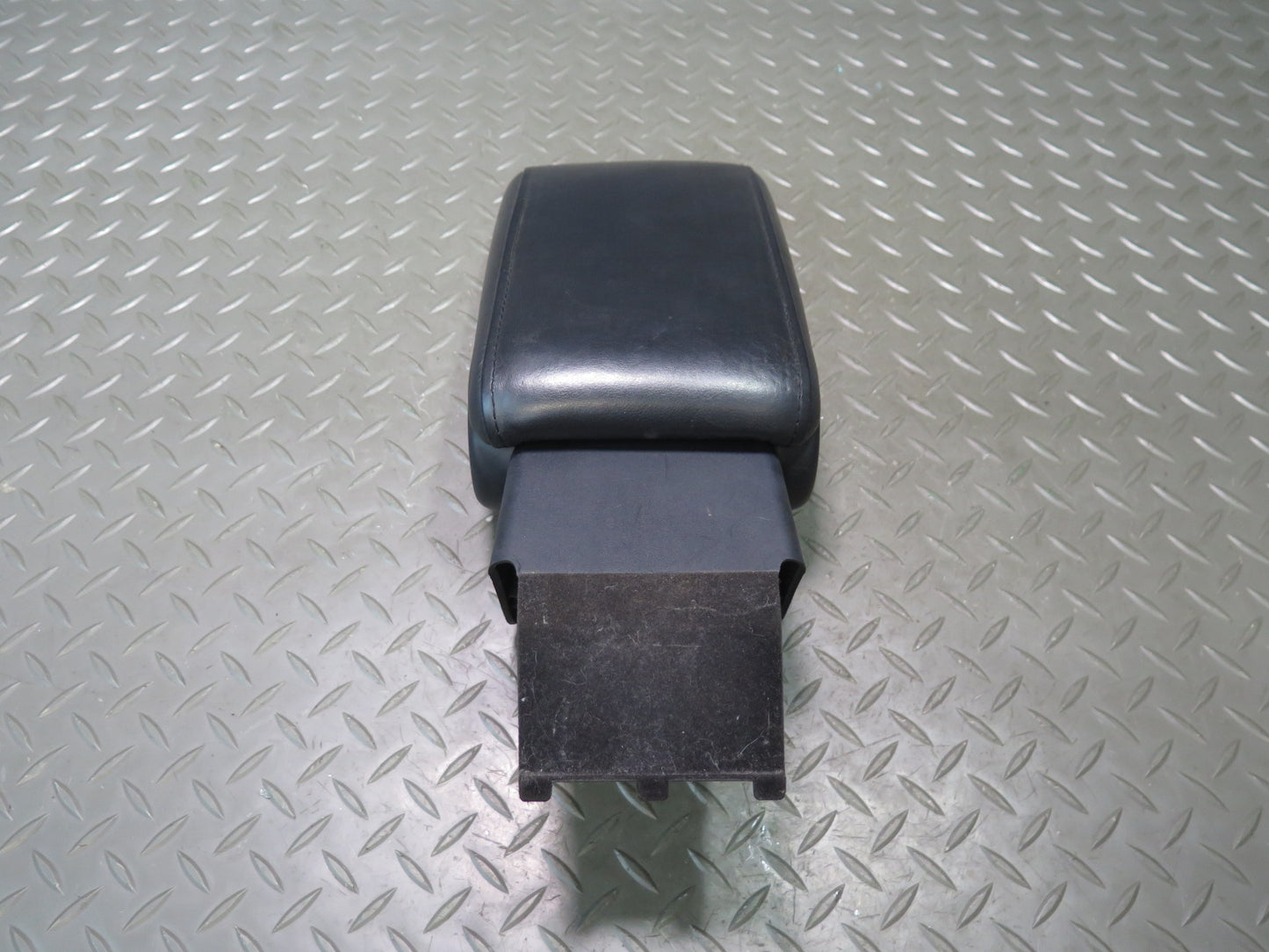 02-05 Lexus JSE10L IS300 Center Console Leather Armrest Black w Bracket OEM