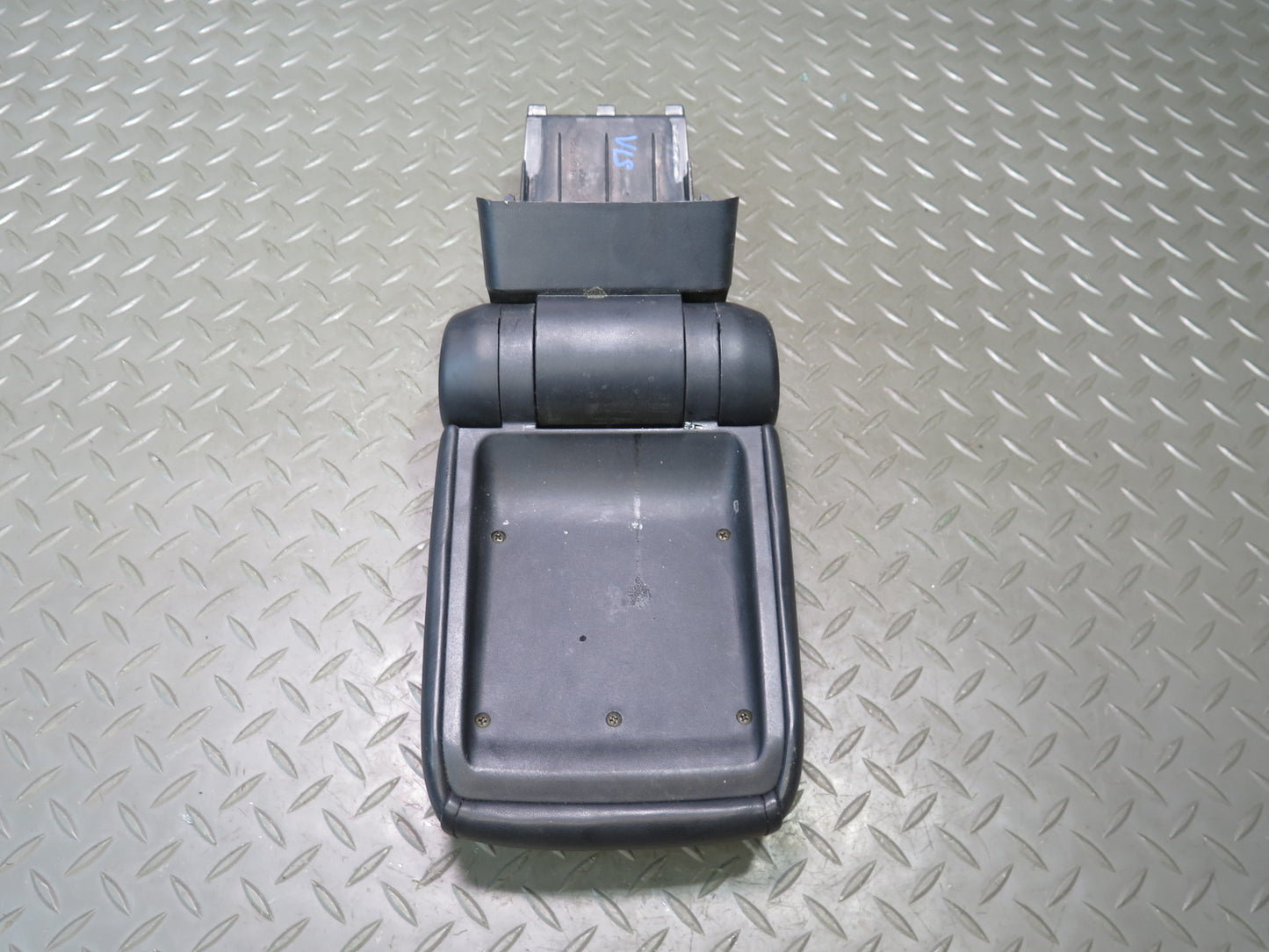 02-05 Lexus JSE10L IS300 Center Console Leather Armrest Black w Bracket OEM