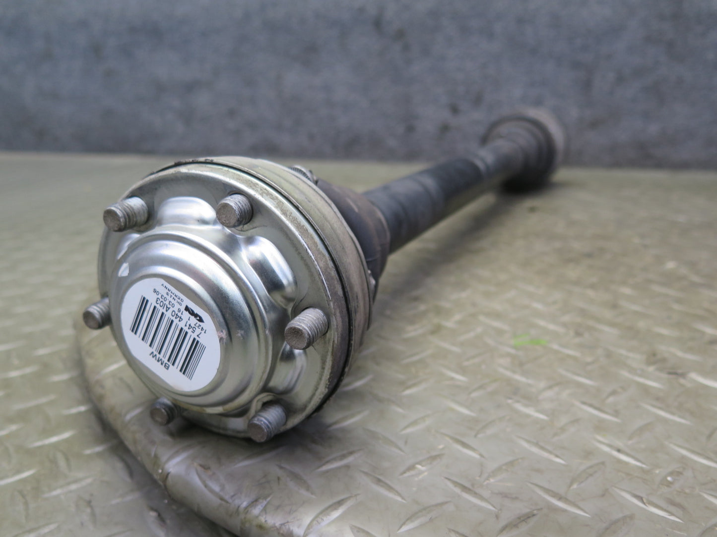 06-08 BMW E86 E85 Z4 3.0L RWD Manual Transmission Rear Right Axle Shaft 7541440