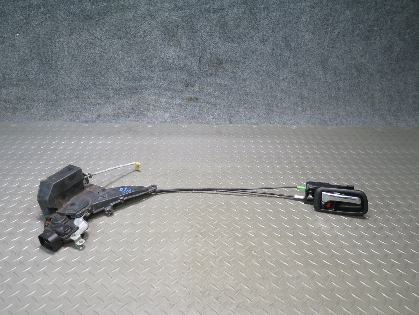 04-05 Lexus IS300 Front Right Door Lock Latch Actuator w Handle & Cables OEM