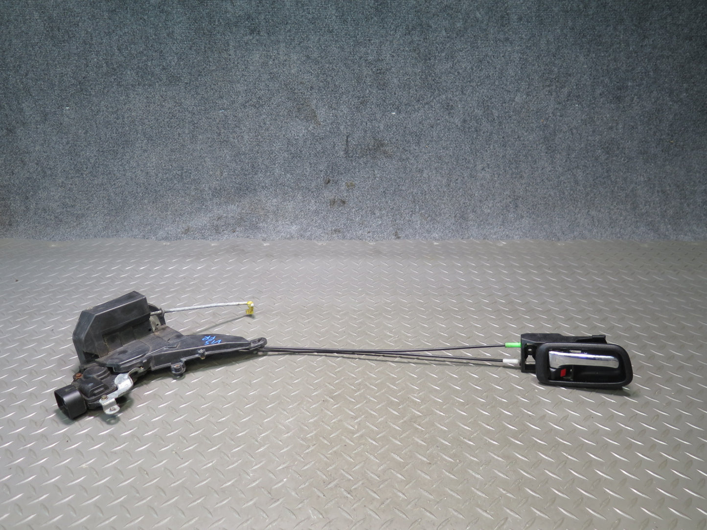04-05 Lexus IS300 Front Right Door Lock Latch Actuator w Handle & Cables OEM