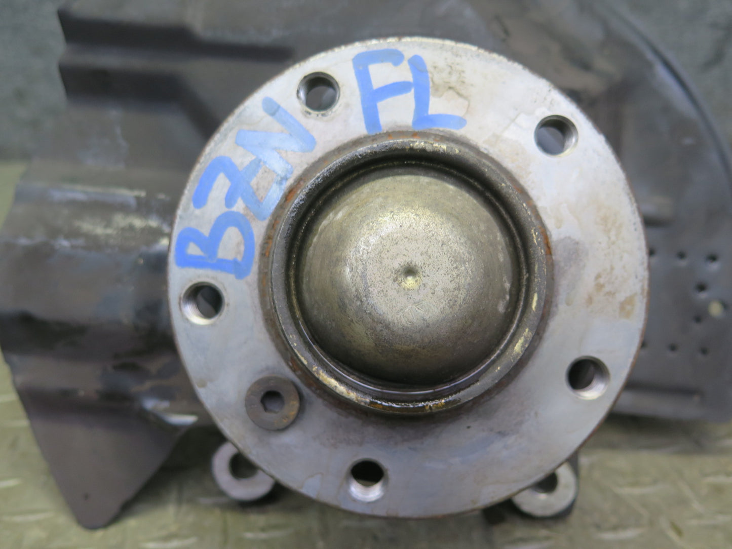 03-08 BMW E85 Z4 RWD Front Left Spindle Knuckle Wheel Hub Bearing OEM