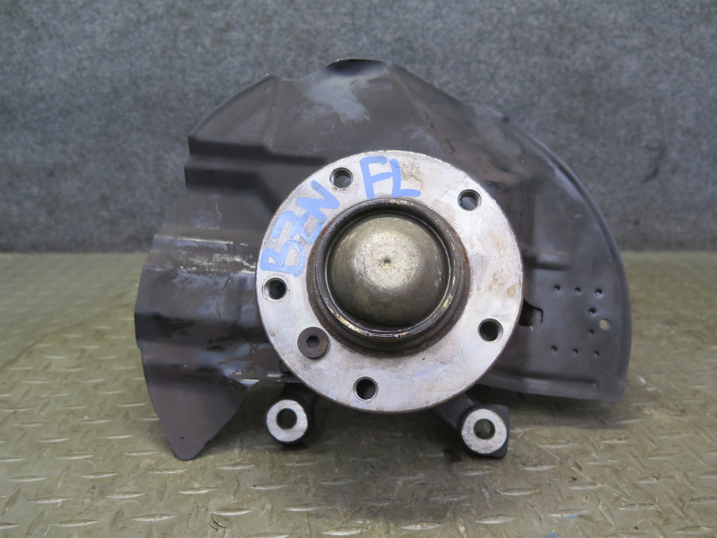 03-08 BMW E85 Z4 RWD Front Left Spindle Knuckle Wheel Hub Bearing OEM