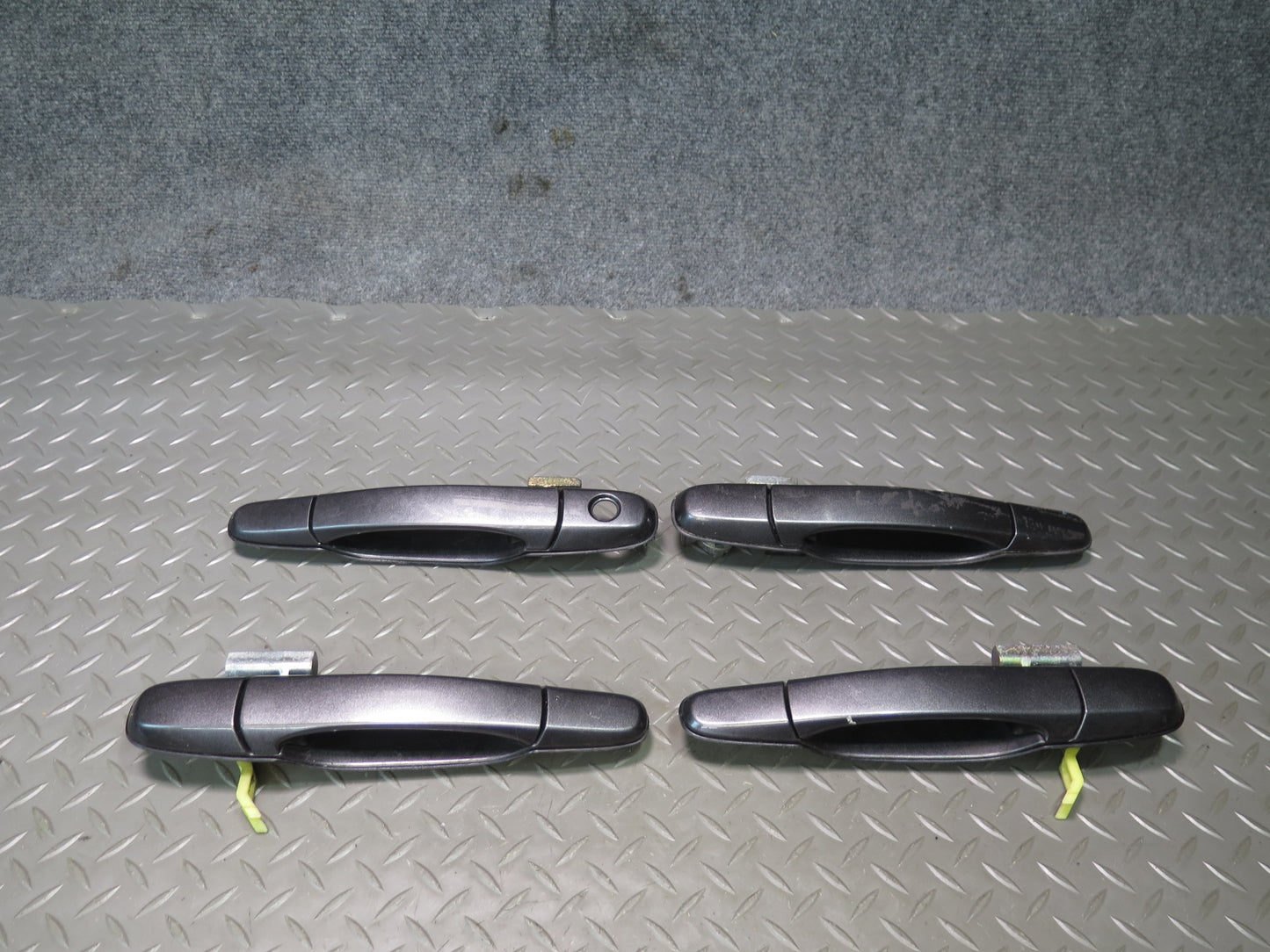01-05 Lexus JCE10L IS300 Set of 4 Front & Rear Door Exterior Handle Gray OEM