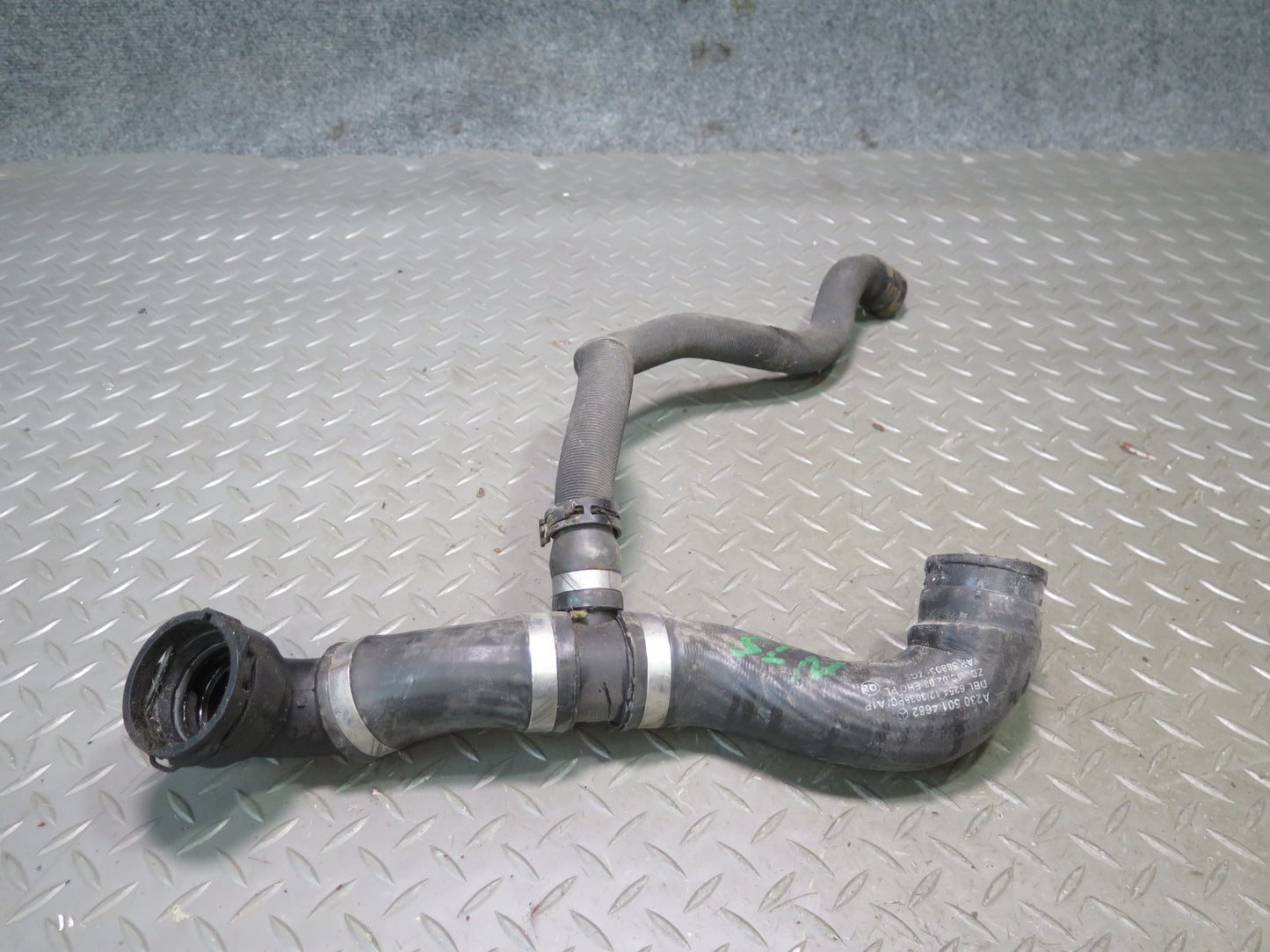 03-06 Mercedes R230 SL600 M275 Engine Radiator Cooling Hose Pipe Line Set